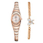 ⏳Begränsad tid Erbjudande 50% rabatt💎Ladies Rhinestone Armbandsklocka⌚
