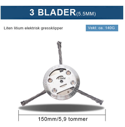 🎁Hett Salg 60% AV⏳Gresstrimmerhode laget av ståltråd🌳🏡