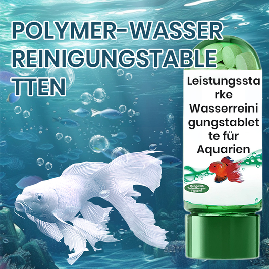 🐟 KÖP 1, FÅ 1 GRATIS! 💧 Akvarievattenreningstablett – Eliminerar orenheter, Balanserar pH & Skonsam för fisk 🧪