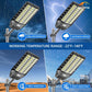 ☀️  Solcellsdriven LED-gatlykta – extremt stark utomhusbelysning för säkerhet