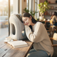 ⏰ Bärbar, uppblåsbar, ergonomisk resekudde: njut av en bekväm natts sömn när som helst, var som helst 🧳💤