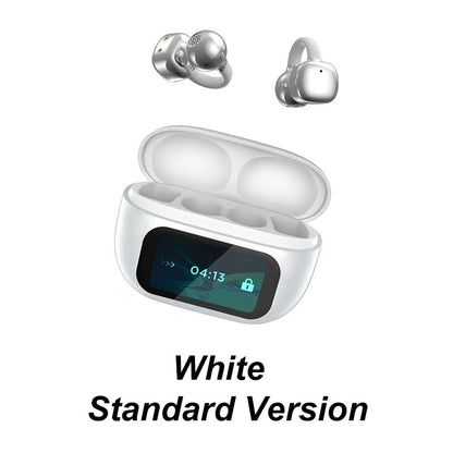 🎧🤖G08 Smart Translator Headset, öronklämma ows Smart färgskärm Bluetooth Headset – Översätt 40 språk i realtid, inklusive sällsynta samiska dialekter!" 💬✨