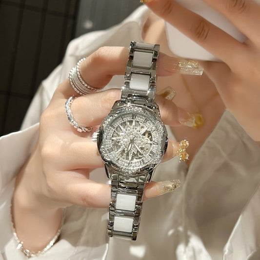 ⏳ Tidsbegränsad Special💎Kvinnors Rhinestone Quartz Watch