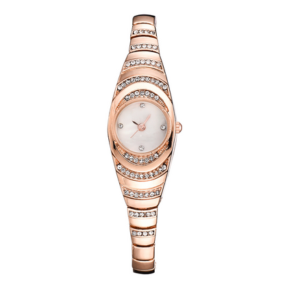 💎Damarmbandsklocka med strass⌚