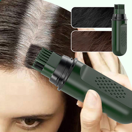 💇‍♀️3-färgs måltidsset✨ 10 sekunders räddning för hårrötterna! Hårpenna som täcker grått hår – omedelbar ungdomlighet med ett klick! ✨