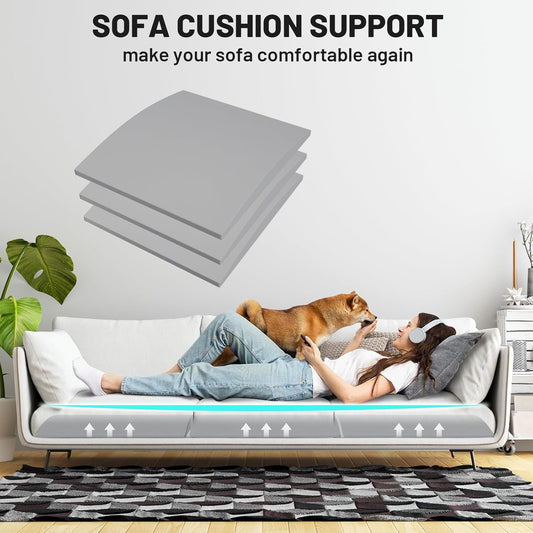 ✨ Couch Stöddyna för Hängande Säten - Högdensitets Skum med Nedslipad Bas för Bättre Komfort & Ryggstöd 🏠💫