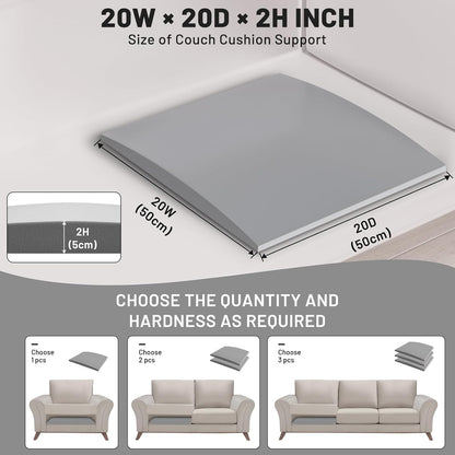 ✨ Couch Stöddyna för Hängande Säten - Högdensitets Skum med Nedslipad Bas för Bättre Komfort & Ryggstöd 🏠💫