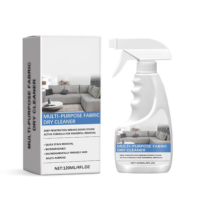 🧺 KÖP 2, FÅ 1 GRATIS! 🧴 Multifunktionell Spray för Kemtvätt – Tar Bort Fläckar & Lukter, Ingen Sköljning Krävs, Snabb Återfriskning för Kläder & Tyger 🌟📦