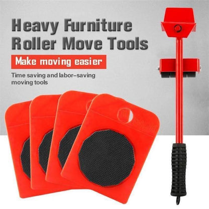 🔄 Möbellyftare & flyttverktygsset, 4-pack – 360° glidskivor & ergonomiskt lyft utan ryggpåfrestning 💪