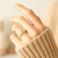 ✨Full Circle – Glittrande Zirkonmode Ring