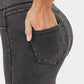 👖 50% RABATT NU!✨ Casual Stretch Denim Leggings – Hög Midja & Bakfickor – Smickrande Jeggings för Vardagsbruk 💃