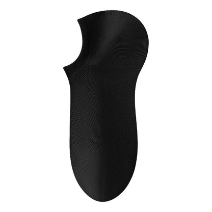 Herr enfärgade mesh-sockor med andningsfunktion