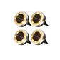 🌿 Solcellsdrivna markspjut med 8 LED – 304 rostfritt stål & automatisk tändning/släckning, 4-pack 💡