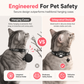 🐾 50% RABATT! ✨ Reflexhalsband för Katt med Vattentät Hållare för Smart GPS-Tracker & Säkerhetsspänne 📍