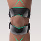 Justerbart knäskydd med patellastabilisator – dubbel stabiliserande rem, inbyggda silikonkuddar & andningsbar komfort – perfekt för löpning, träning och vardag ✨