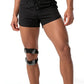 Justerbart knäskydd med patellastabilisator – dubbel stabiliserande rem, inbyggda silikonkuddar & andningsbar komfort – perfekt för löpning, träning och vardag ✨