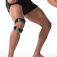 Justerbart knäskydd med patellastabilisator – dubbel stabiliserande rem, inbyggda silikonkuddar & andningsbar komfort – perfekt för löpning, träning och vardag ✨